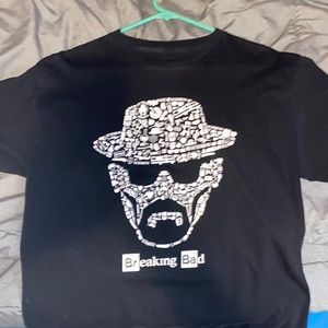 Breaking bad kids shirt, small, and black/white.